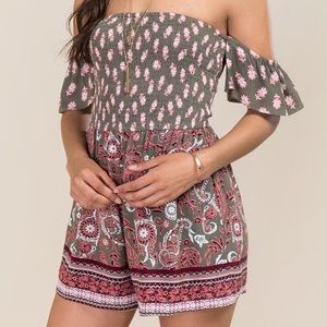 Womens Romper Francesca's Collections Miami  Cute Fall Collection